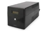 Digitus   Line-Interactive UPS   Line-Interactive UPS DN-170076, 2000VA/1200W 12V/9Ah x2 battery, 4x CEE 7/7, USB, RS232, RJ45,LCD, Simulated sine wave, 198 x 158 x 380 mm, Weight: 10.5 kg   2000 VA   1200 W
