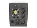 Digitus   Line-Interactive UPS   Line-Interactive UPS DN-170076, 2000VA/1200W 12V/9Ah x2 battery, 4x CEE 7/7, USB, RS232, RJ45,LCD, Simulated sine wave, 198 x 158 x 380 mm, Weight: 10.5 kg   2000 VA   1200 W