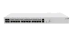 Mikrotik Cloud Core Router CCR2116-12G-4S+, 16-CORE 2 GHZ ARM CPU, 16 GB DDR4 RAM, 4x10G SFP+ ports, 13xGigabit LAN ports, 1x RJ45 Serial port, 1x M.2 slots, 16 core CPU, 16 GB RAM, Dual redundant power supply, RouterOS L6   Cloud Core Router   CCR2116-12G-4S+   Ethernet LAN (RJ-45) ports 13   12 month(s)