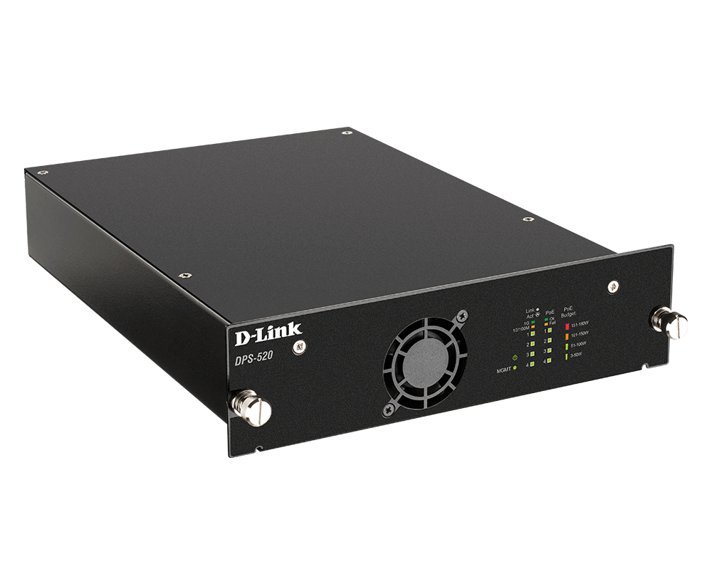 355877-dps-520-790069455483-0.webp D-Link PoE Redundant Power Supply DPS-520 180 W