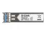 D-Link   Single-mode Transceiver   DIS-S310LX   9/125 SMF (Single-Mode Fiber)   Duplex LC Connector   1250 Mbit/s   Wavelength 1310 nm   Maximum transfer distance 10000 m