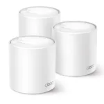 TP-LINK Deco X50 (3-pack) AX3000 Whole Home Mesh Wi-Fi 6 System   Whole Home Mesh Wi-Fi 6 System   Deco X50 (3-pack)   802.11ax   574+2402 Mbit/s   Ethernet LAN (RJ-45) ports 3   Mesh Support Yes   MU-MiMO Yes   No mobile broadband   Antenna type Internal