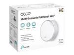 TP-LINK Deco X50 (3-pack) AX3000 Whole Home Mesh Wi-Fi 6 System   Whole Home Mesh Wi-Fi 6 System   Deco X50 (3-pack)   802.11ax   574+2402 Mbit/s   Ethernet LAN (RJ-45) ports 3   Mesh Support Yes   MU-MiMO Yes   No mobile broadband   Antenna type Internal