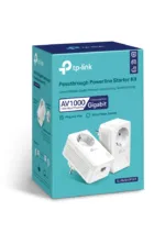 TP-LINK   AV1000 Gigabit Passthrough Powerline Adapter   TL-PA7017P   1000 Mbit/s   Ethernet LAN (RJ-45) ports 1   No Wi-Fi   Extra socket