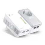 TP-LINK   AV600 Powerline Wi-Fi Kit   TL-WPA4226 KIT   10/100 Mbit/s   Ethernet LAN (RJ-45) ports 4   802.11n   Wi-Fi data rate (max) 300 Mbit/s   Data transfer rate (max) 600 Mbit/s   Extra socket