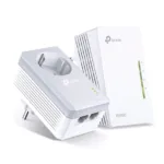 TP-LINK   AV600 Powerline Wi-Fi Kit   TL-WPA4226 KIT   10/100 Mbit/s   Ethernet LAN (RJ-45) ports 4   802.11n   Wi-Fi data rate (max) 300 Mbit/s   Data transfer rate (max) 600 Mbit/s   Extra socket