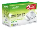 TP-LINK   AV600 Powerline Wi-Fi Kit   TL-WPA4226 KIT   10/100 Mbit/s   Ethernet LAN (RJ-45) ports 4   802.11n   Wi-Fi data rate (max) 300 Mbit/s   Data transfer rate (max) 600 Mbit/s   Extra socket