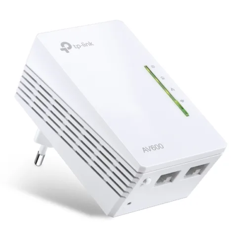 TP-LINK   AV600 Wi-Fi Powerline Extender   TL-WPA4220   10/100 Mbit/s   Ethernet LAN (RJ-45) ports 2   802.11n   Wi-Fi data rate (max) 300 Mbit/s   Data transfer rate (max) 600 Mbit/s