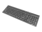 Natec   Keyboard   Discus 2 Slim   Standard   Wired   US   Black   USB 2.0   424 g   Numeric keypad