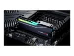 G.Skill Trident Z5 RGB atminties moduliai, šoninis vaizdas su LED apšvietimu