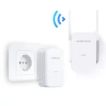 Mercusys   AV1000 Gigabit Powerline Wi-Fi Kit   MP510 KIT   1000 Mbit/s   Ethernet LAN (RJ-45) ports 1   802.11n