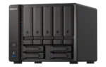 QNAP   9-Bay QuTS hero NAS   TS-H973AX-8G   Up to 9 HDD/SSD Hot-Swap   AMD Ryzen   Ryzen V1500B Quad-Core   Processor frequency 2.2 GHz   8 GB   DDR4