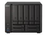 QNAP   9-Bay QuTS hero NAS   TS-H973AX-8G   Up to 9 HDD/SSD Hot-Swap   AMD Ryzen   Ryzen V1500B Quad-Core   Processor frequency 2.2 GHz   8 GB   DDR4