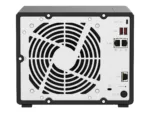 QNAP   9-Bay QuTS hero NAS   TS-H973AX-8G   Up to 9 HDD/SSD Hot-Swap   AMD Ryzen   Ryzen V1500B Quad-Core   Processor frequency 2.2 GHz   8 GB   DDR4