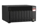 QNAP   8-Bay QTS and QuTS hero NAS   TS-873A-8G   Up to 8 HDD/SSD Hot-Swap   AMD Ryzen   Ryzen V1500B Quad-Core   Processor frequency 2.2 GHz   8 GB   DDR4
