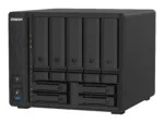 QNAP   9-Bay QTS NAS   TS-932PX-4G   Up to 9 HDD/SSD Hot-Swap   AnnapurnaLabs Alpine   AL324 ARM Cortex-A57 Quad-Core   Processor frequency 1.7 GHz   4 GB   DDR4