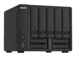 QNAP   9-Bay QTS NAS   TS-932PX-4G   Up to 9 HDD/SSD Hot-Swap   AnnapurnaLabs Alpine   AL324 ARM Cortex-A57 Quad-Core   Processor frequency 1.7 GHz   4 GB   DDR4
