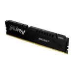 Atminties modulis Kingston Fury Beast, 288-pin DIMM, šoninis vaizdas