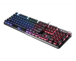 MSI   VIGOR GK71 SONIC RED US   Gaming keyboard   Wired   RGB LED light   US   Black