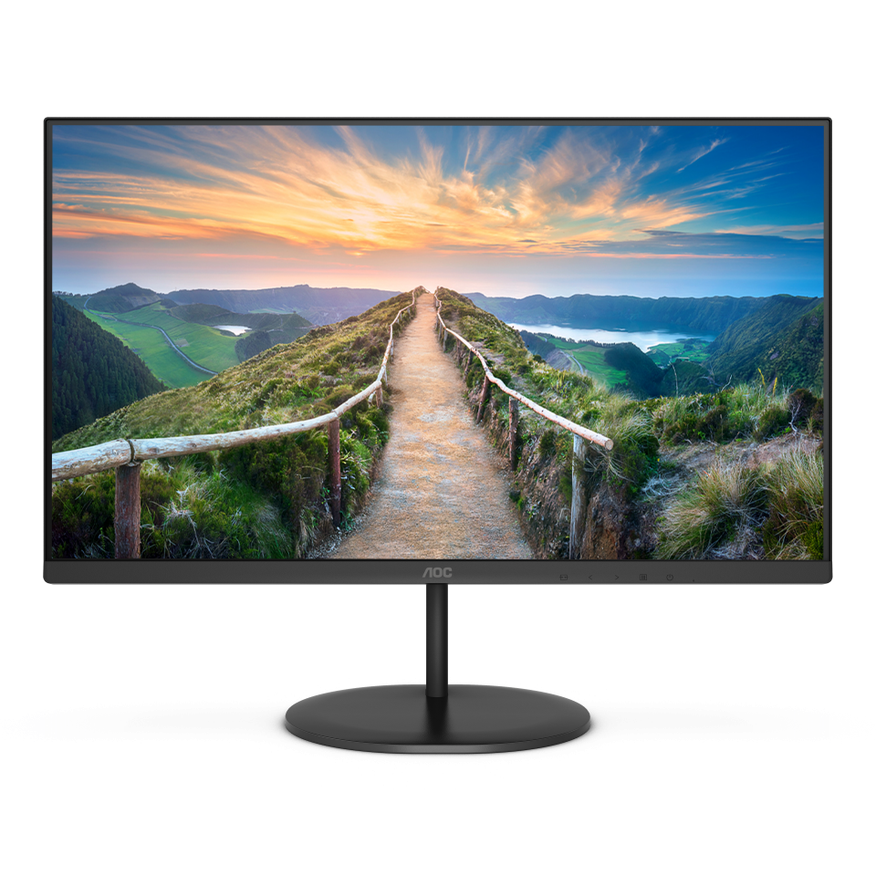 357689-u27v4ea-4038986189897-0.webp AOC Monitor U27V4EA 27 ” IPS UHD 16:9 60 Hz 4 ms 3840 x 2160 350 cd/m² Headphone out (3.5mm) HDMI ports quantity 2 Black Warranty 36 month(s)