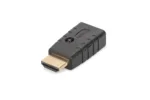 Digitus   HDMI EDID Emulator For Extender, Switches, Splitter, Matrix Switcher   DA-70466   HDMI output   HDMI input   HDMI in to HDMI out