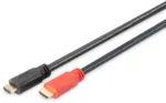 Digitus   High Speed HDMI Cable with Signal Amplifier   DB-330118-100-S   HDMI Male (type A)   HDMI Male (type A)   HDMI to HDMI   10 m