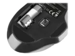 Natec Mouse, BlackBird 2, Silent, Wireless, 1600 DPI, Optical, Black   Natec   Mouse   Optical   Wireless   Black/Gray