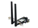 AX1800 Dual-Band Bluetooth 5.2 PCIe Wi-Fi Adapter   PCE-AX1800   802.11ax   574+1201 Mbit/s   Mesh Support No   MU-MiMO Yes   No mobile broadband   Antenna type External