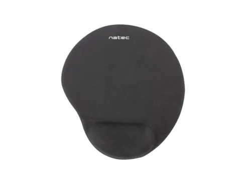 Natec Mouse Pad, Marmot, Black, Gel Filling 225×245 mm   Natec   Mouse Pad   Marmot   Black