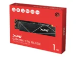 SSD ADATA XPG Gammix S70 BLADE, M.2 2280, su PCIe Gen4x4 sąsaja