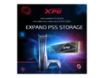 M.2 2280 SSD su PCIe Gen4x4 sąsaja, šoninis vaizdas