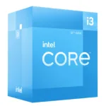 Intel   i3-12100   3.30 GHz   LGA1700   Processor threads 8   Intel Core i3   Processor cores 4