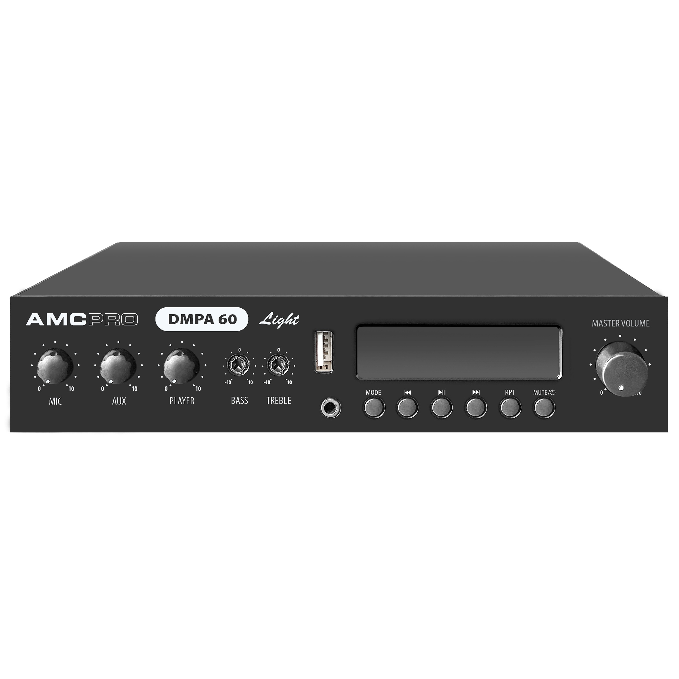 362843-dmpa-60-light-4779027627380-0.webp Shure Yes Outputs: Low impedance output: 4 Ω (Phoenix connector); Hi impedance: 100 V (Phoenix connector); Line output (stereo RCA). MIC inputs: Sensitivity: -45 dBu; Connector: MIC 1 – Phoenix; Priority: MIC 1 only, switchable; Phantom power: MIC 1 only, 24 VDC, switchable. AUX input: Low impedance output: 4 Ω (Phoenix connector); Hi impedance: 100 V (Phoenix connector); Line output (stereo RCA).