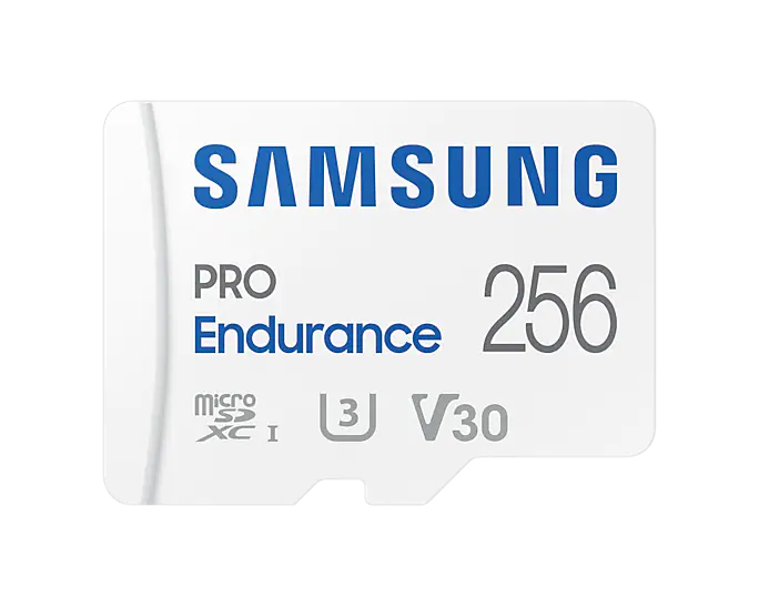 363039-mb-mj256ka-eu-8806092767263-0.webp Samsung PRO Endurance 256 GB MicroSD kortelė su U3, V30 klasė