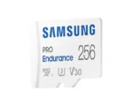 MicroSD kortelė Samsung PRO Endurance su SD adapteriu, matoma iš šono