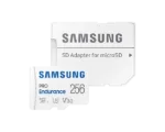 MicroSD kortelė Samsung PRO Endurance su SD adapteriu, matoma iš šono