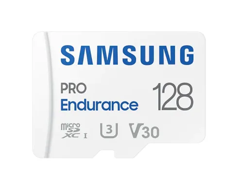 Samsung PRO Endurance 128 GB MicroSD kortelė su U3, V30 klase