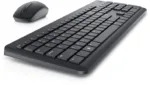 Dell   Keyboard and Mouse   KM3322W   Keyboard and Mouse Set   Wireless   Batteries included   Russian   Black   Wireless connection
