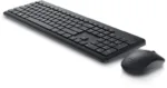 Dell   Keyboard and Mouse   KM3322W   Keyboard and Mouse Set   Wireless   Batteries included   Russian   Black   Wireless connection