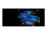SSD ADATA LEGEND 710 su M.2 2280 formatu, matomas iš šono