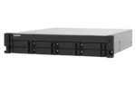 QNAP   8-Bay NAS   TS-832PXU-RP-4G   Up to 8 HDD Hot-swap   AnnapurnaLabs Alpine   AL324 ARM Cortex-A57 Quad-Core   Processor frequency 1.7 GHz   4 GB   DDR4