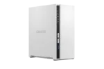 QNAP   2-Bay ARM   TS-233   Up to 2 SATA 6Gb/s, 3Gb/s   ARM 4-core   Cortex-A55   Processor frequency 2.0 GHz   2 GB   N/A