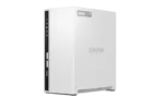QNAP   2-Bay ARM   TS-233   Up to 2 SATA 6Gb/s, 3Gb/s   ARM 4-core   Cortex-A55   Processor frequency 2.0 GHz   2 GB   N/A