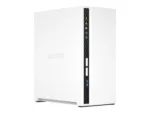 QNAP   2-Bay ARM   TS-233   Up to 2 SATA 6Gb/s, 3Gb/s   ARM 4-core   Cortex-A55   Processor frequency 2.0 GHz   2 GB   N/A