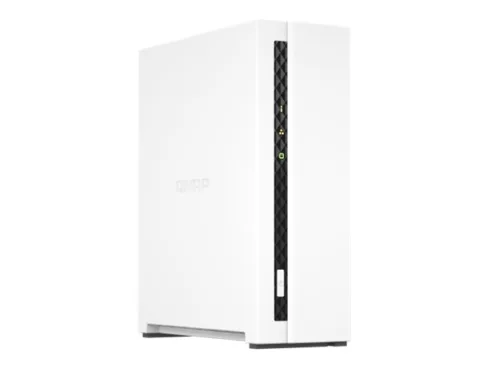 QNAP   1-Bay ARM   TS-133   Up to 1 SATA 6Gb/s, 3Gb/s   ARM 4-core   Cortex-A55   Processor frequency 1.8 GHz   2 GB   N/A