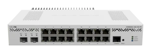 Mikrotik CCR2004-16G-2S+PC   Ethernet Router   CCR2004-16G-2S+PC   10/100/1000 Mbit/s   Mesh Support No   MU-MiMO No   No mobile broadband
