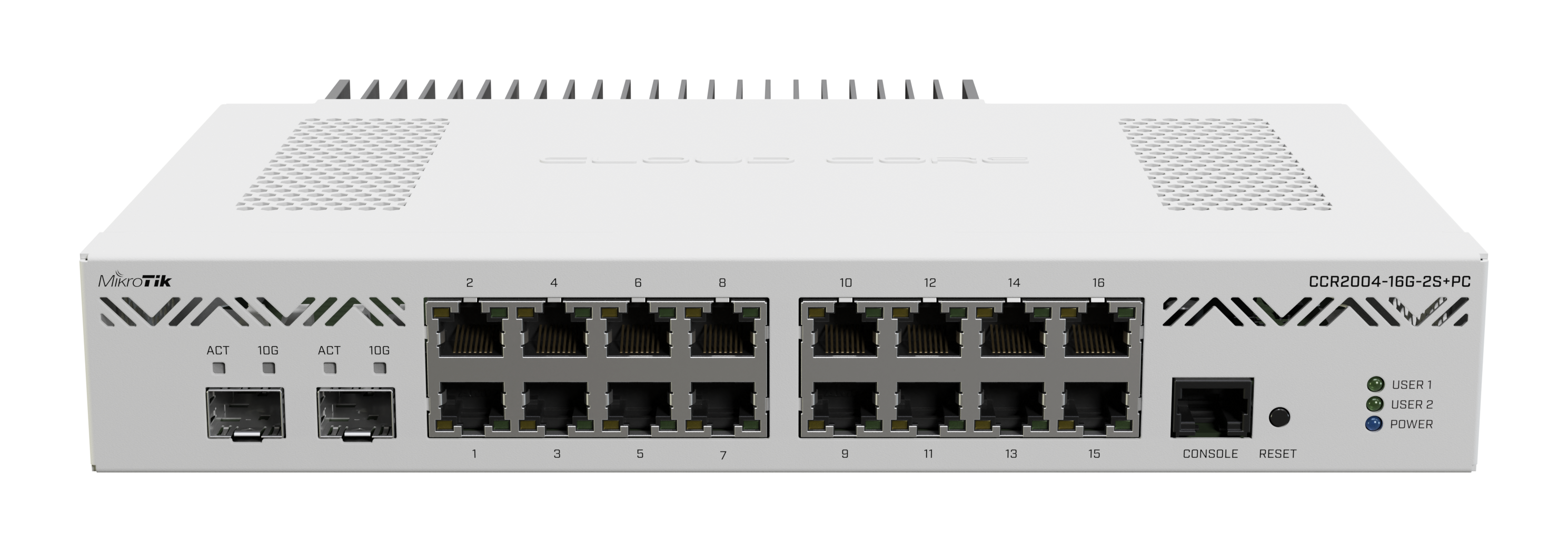 363891-ccr2004-16g-2s-pc-4752224007810-0.webp Mikrotik CCR2004-16G-2S+PC Ethernet Router CCR2004-16G-2S+PC 10/100/1000 Mbit/s Mesh Support No MU-MiMO No No mobile broadband