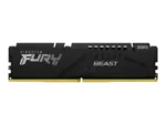 Atminties modulis Kingston Fury Beast, matomas iš šono, su 288-pin DIMM jungtimi
