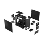 Fractal Design   Pop Air   Side window   Black Solid   ATX, mATX, Mini ITX   ATX