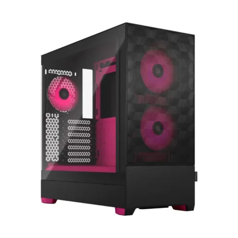 Fractal Design   Pop Air RGB   Side window   Magenta Core TG Clear Tint   ATX, mATX, Mini ITX   ATX